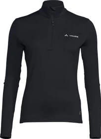 Vaude Livigno Halfzip II Fleece Funktionsshirt langarm schwarz (Damen)