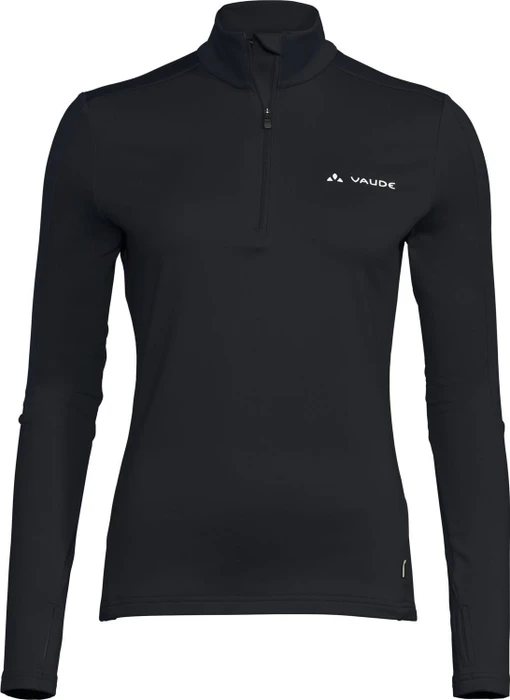 Vaude Livigno Halfzip II Fleece Funktionsshirt langarm schwarz (Damen)
