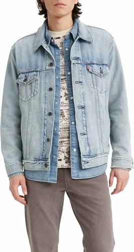 Levi's The Trucker Relaxed Fit Jeansjacke huron waves (Herren)