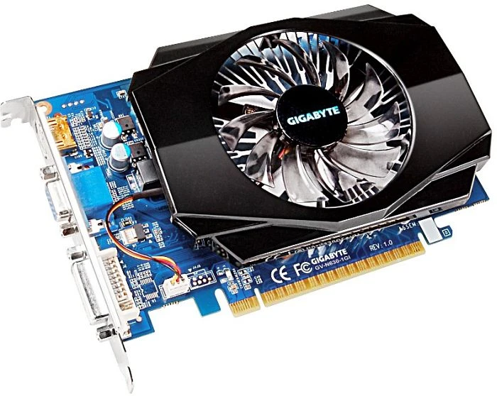 GIGABYTE GeForce GT 630, 1GB DDR3, VGA, DVI, HDMI