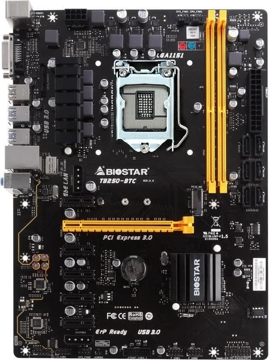 Biostar TB250-BTC (Intel 1151)