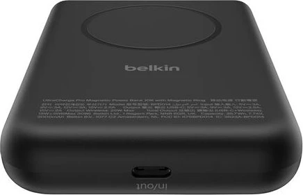 Belkin UltraCharge Pro Powerbank 10K mit Magnetring 10000mAh schwarz
