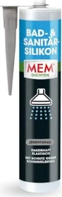 MEM Bad- & Sanitär-Silikon zementgrau, 300ml