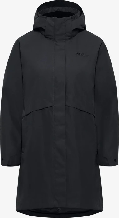 Jack Wolfskin Baylight 3in1 Funktionsmantel schwarz (Damen)
