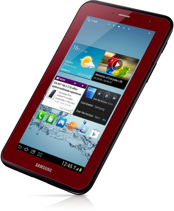 Samsung Galaxy Tab 2 7.0 P3100, rot, 16GB, UMTS
