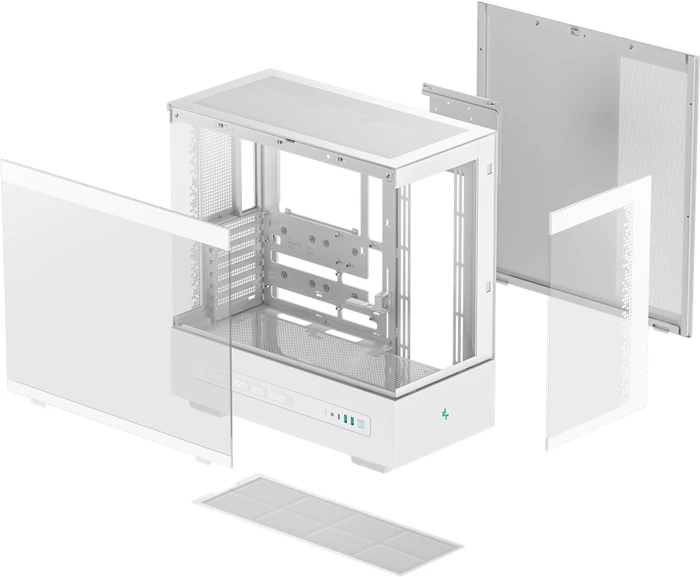 DeepCool CH690 Digital WH, weiß, Glasfenster