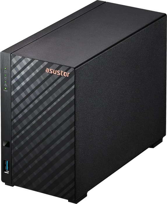 Asustor Drivestor 2 AS1102T, 1GB RAM, 1x RJ-45 2.5GBase-T, 2x USB-A 3.0