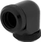 Corsair Hydro X Series XF Hardline, OD Fitting 90° 12mm, schwarz, 2er-Pack Vorschaubild