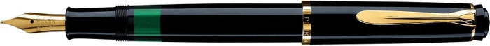 Pelikan Classic M200 schwarz, rechte Hand, breit