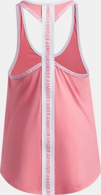 Under Armour Knockout Funktionsshirt ärmellos bittersweet pink/white (Junior)