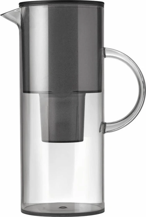 Stelton EM77 Wasserfilterkanne mit Deckel 2l smoke (1310-10)