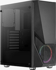 AeroCool Zauron, inkl. 1x Lüfter, Glasfenster (ACCM-PV23013.11 / FRGB-G-BK-v1)