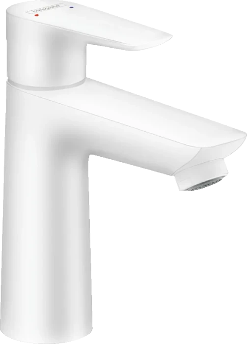 Hansgrohe Talis E Waschtischmischer 110 ohne Ablaufgarnitur mattweiß