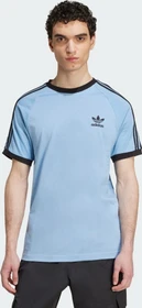adidas Adicolor Classics 3-Streifen T-Shirt kurzarm ash blue/black (Herren)