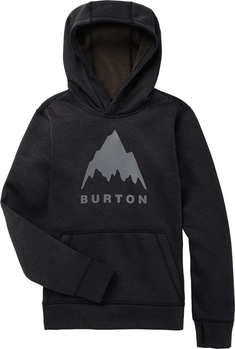 Burton Oak Hoodie true black heather (Junior)
