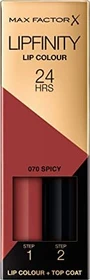 Max Factor Lipfinity Lip Colour 24h Lippenstift 70 spicy, 4.2ml
