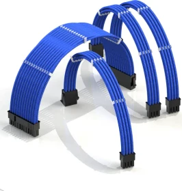LinkUP PSU Cable Extension Kit, Blau (PWR-EXTMOD-BU30)