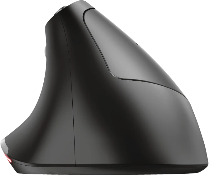 Trust Bayo Wireless Rechargeable Ergonomic Mouse, schwarz/grau, USB