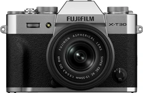 Fujifilm X-T30 III silber mit Objektiv Fujinon XC 13-33mm 3.5-6.3 OIS