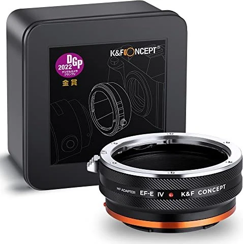 K&F Concept Adapter für Canon EF Objektiv auf Sony E