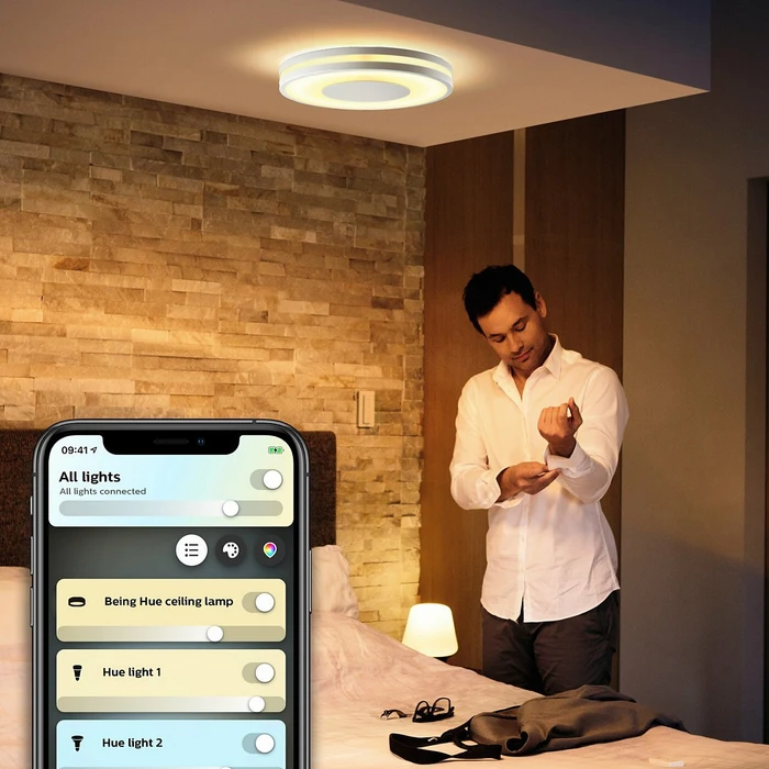 Philips Hue White Ambiance Being weiß
