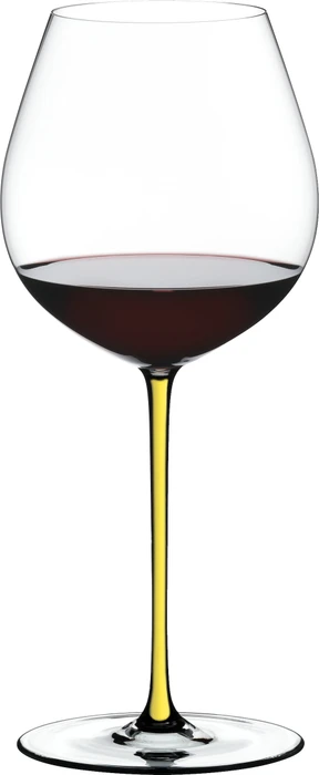 Riedel Fatto A Mano Pinot Noir Rotweinglas gelb