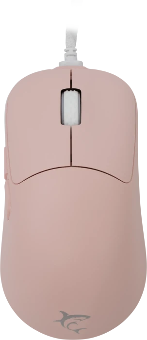 White Shark Graphene Gaming Mouse, rosa, USB
