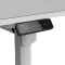 Cougar E-Grav Gaming Desk elektrisch höhenverstellbarer Schreibtisch 180x75cm weiß/weiß Vorschaubild