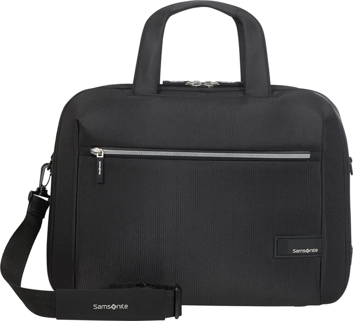 Samsonite Litepoint, Bailhandle, 15.6" Notebooktasche, 40.5cm, 17.5/22l, erweiterbar, schwarz