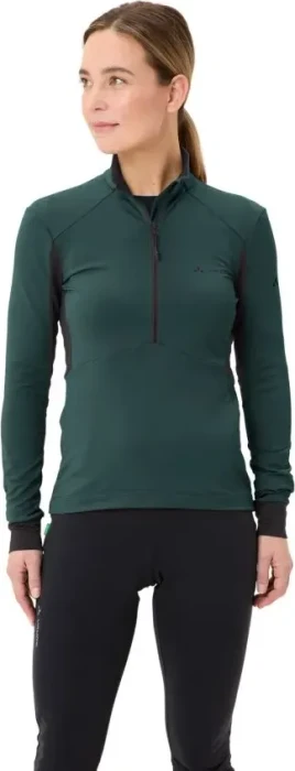 Vaude Kuro HZ Trikot langarm deep pond (Damen)