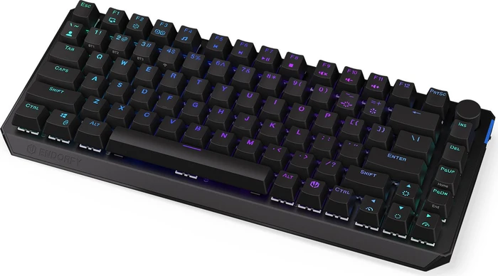 Endorfy Thock 75% Wireless Red, PBT, LEDs RGB, hot-swap, Kailh Box RED, USB/Bluetooth, US