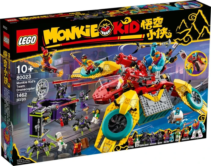 LEGO Monkie Kid - Monkie Kids Hubschrauberdrohne
