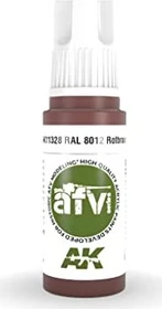 AK-Interactive 3rd Gen Acrylic Colors AFV Series RAL 8012 rotbraun, 17ml