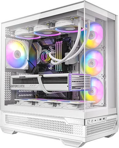 Antec C7 White ARGB, Glasfenster