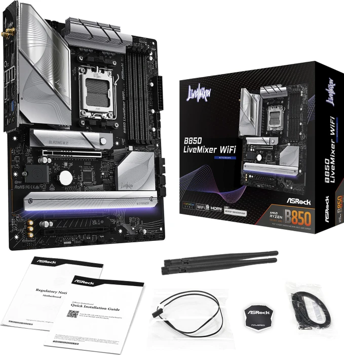 ASRock B850 LiveMixer WiFi ab € 169,99 (2026) | Preisvergleich
