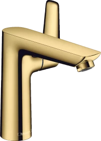 Hansgrohe Talis E 150 mit Zugstangen-Ablaufgarnitur polished goldoptik