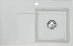 systemceram Stema 80 Einbau Becken rechts alu