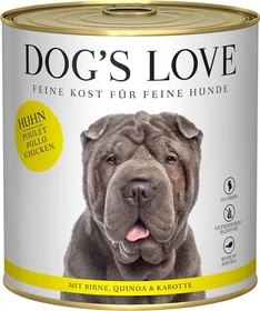 PetCo Dog's Love Classic Huhn mit Birne, Karotte und Quinoa, 4.80kg (6x 800g)