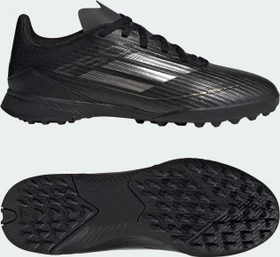 adidas F50 League TF core black/iron metallic/gold metallic (Junior)
