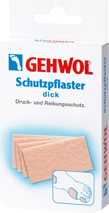 Gehwol Schutzpflaster dick, 4 Stück