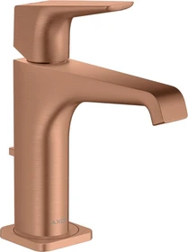 Hansgrohe Axor Citterio E 130 Waschbeckenarmatur mit Ablauffernbedienung brushed red gold