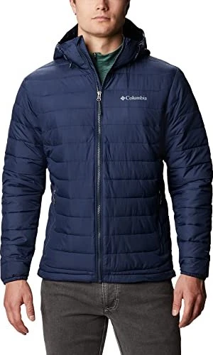 Columbia Powder Lite Hooded Jacke collegiate navy (Herren)