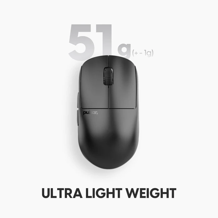 Pulsar Gaming Gears X2H v3 Mini Wireless schwarz, USB