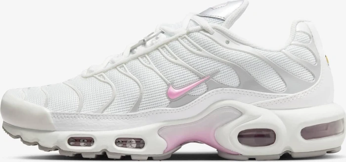 Nike Air Max Plus summit white/grey fog/metallic silver/pink rise (Damen)