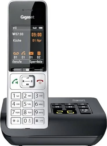 Gigaset Comfort 500A schwarz/silber