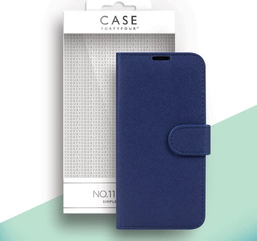 Case FortyFour No.11 für Apple iPhone 12 Pro Max blau