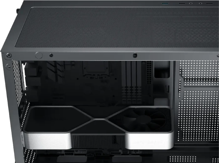 Xigmatek Gaming G Pro, schwarz, Glasfenster