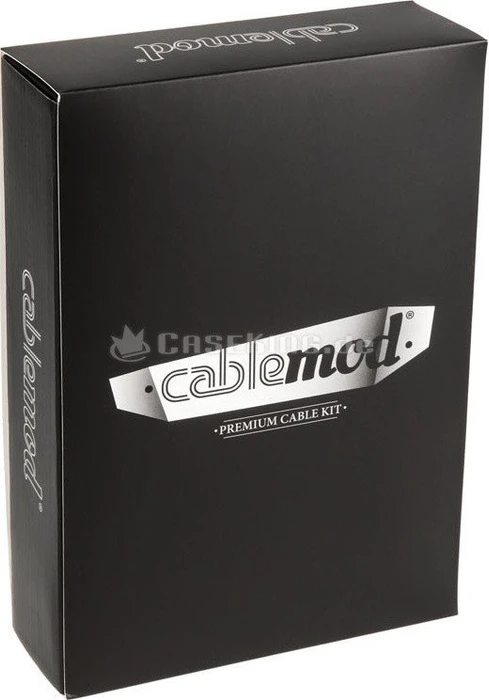 CableMod C-Series AXi/HXi/RM Classic ModMesh Cable Kit, schwarz/blutrot