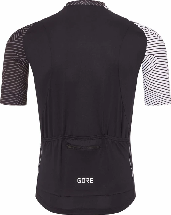 Gore Wear C5 Optiline Trikot kurzarm schwarz/weiß (Herren)