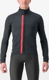 Castelli Entrata Fahrradjacke light black/red (Herren)